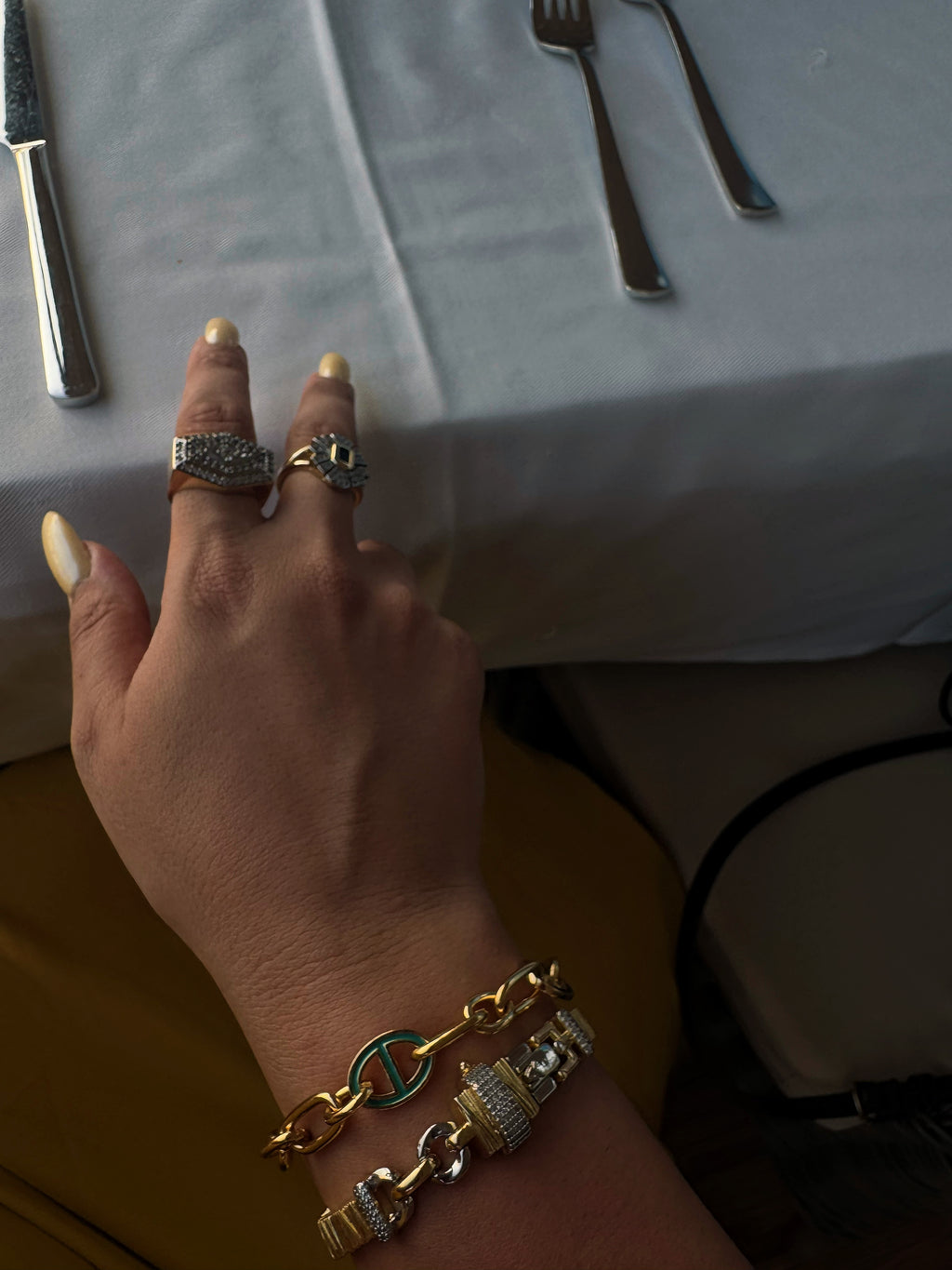 14K altın kaplama D*or marka muadil bilezik